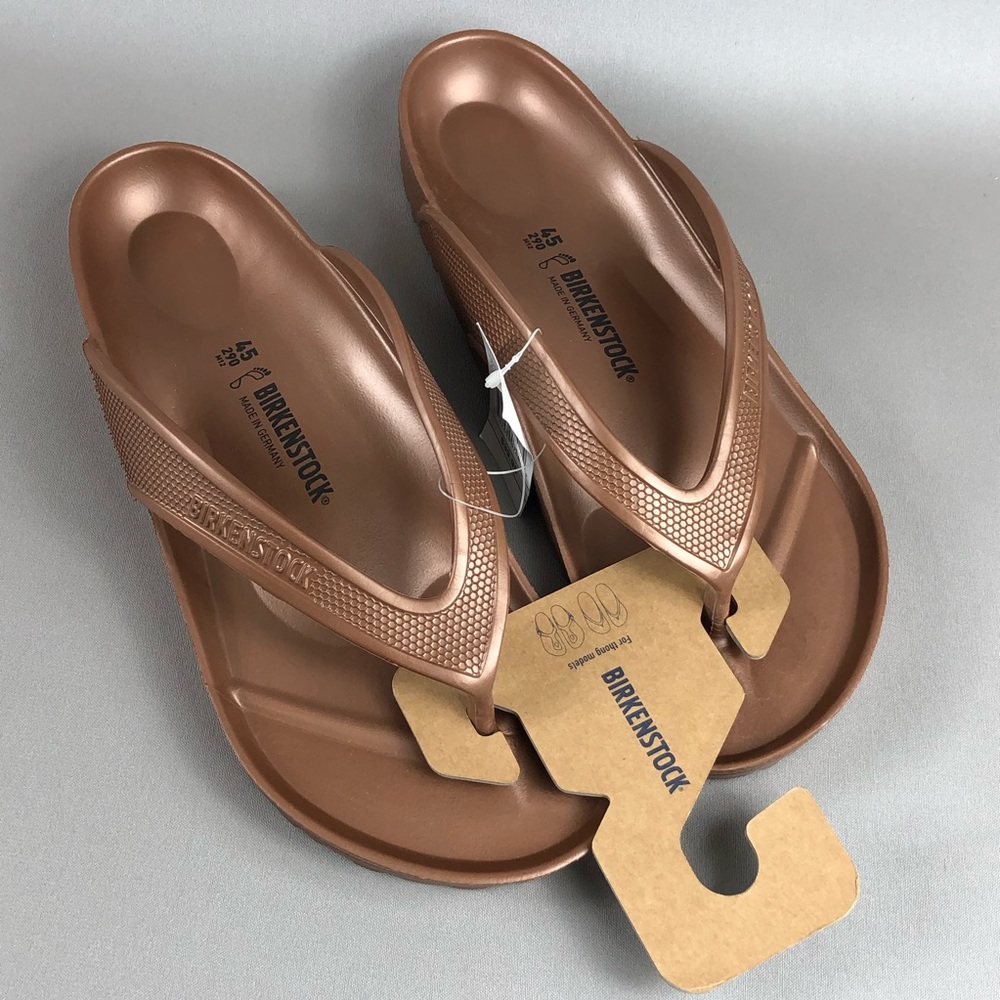 Birkenstock Honolulu Metallic Copper Sandals